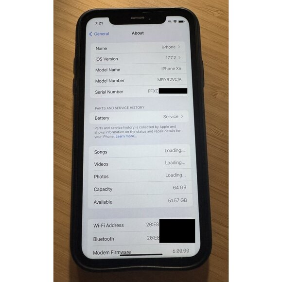 Apple iPhone XR 64GB Black Unlocked A1984 Excellent Condition Battery 79% - Picture 10 of 10